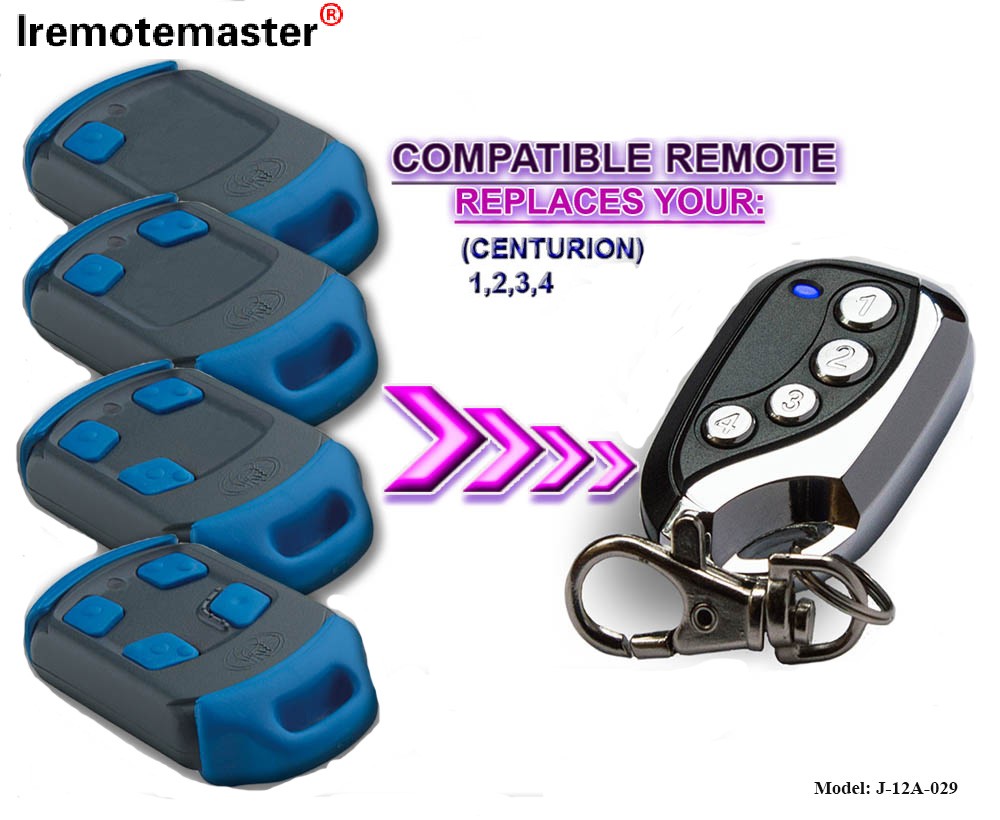 Voor Afstandsbediening Vervanging 433.92MHz Rolling Code Garagedeuropener Commandozender: